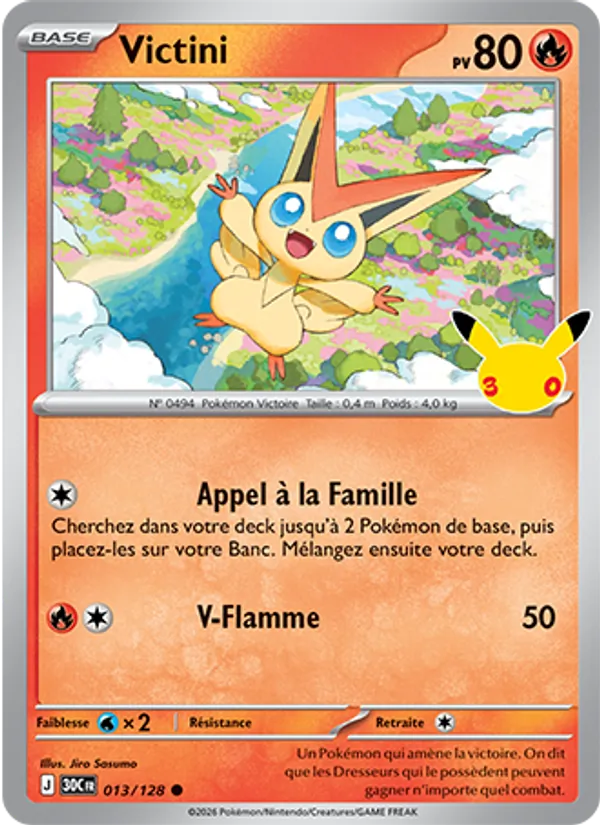 Victini 013 — 30ᵉ Anniversaire