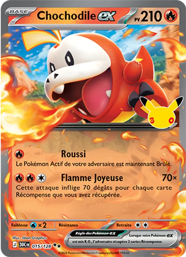 Chochodile-ex 015 — 30ᵉ Anniversaire