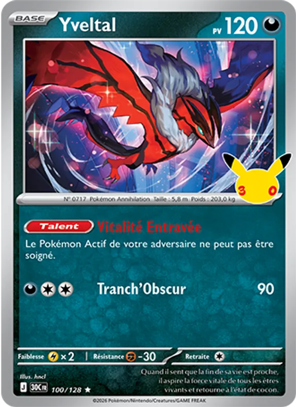 Yveltal 100 — 30ᵉ Anniversaire