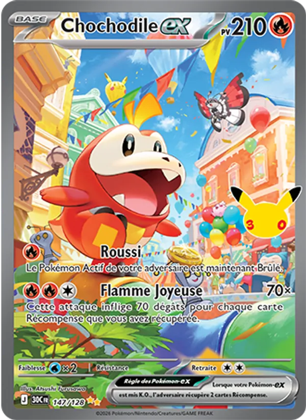 Chochodile-ex 147 — 30ᵉ Anniversaire