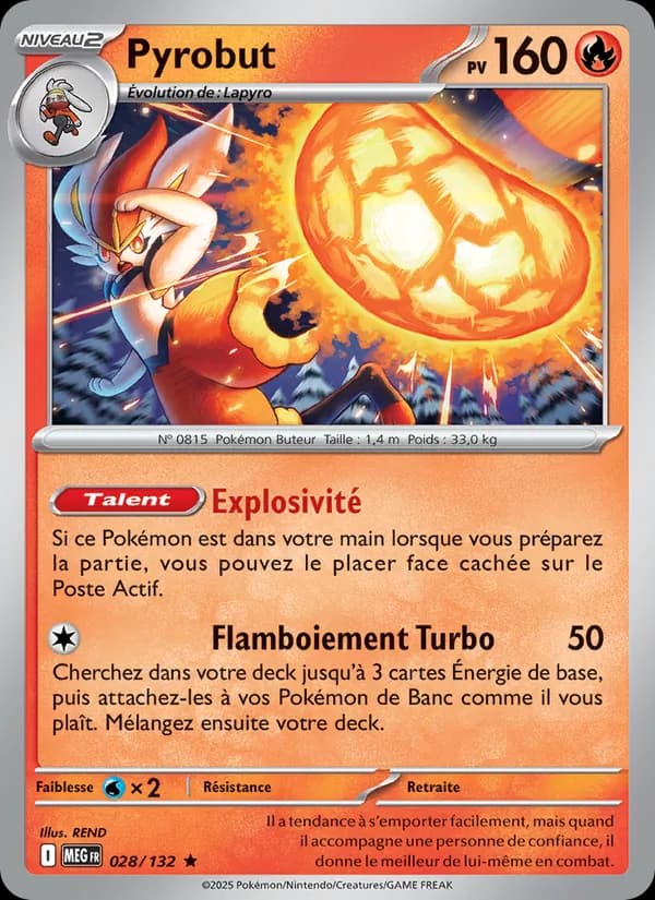 Pyrobut 028 — Méga-Évolution