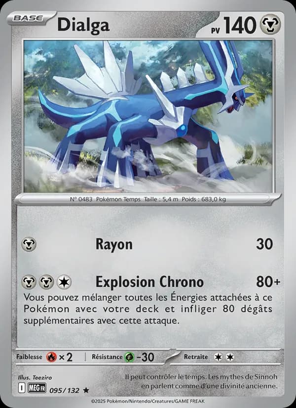 Dialga 095 — Méga-Évolution
