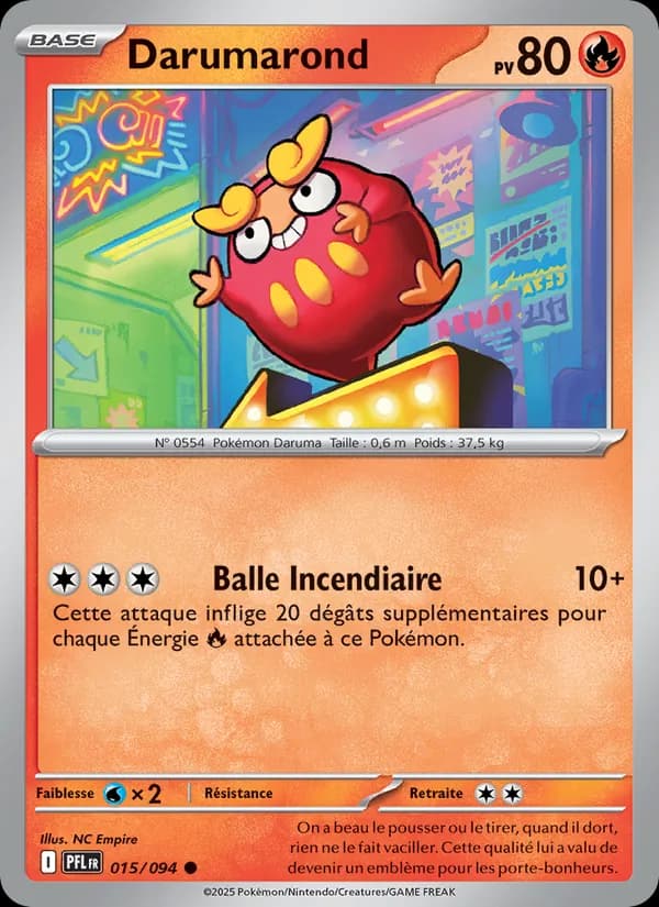 Darumarond 015 — Flammes Fantasmagoriques