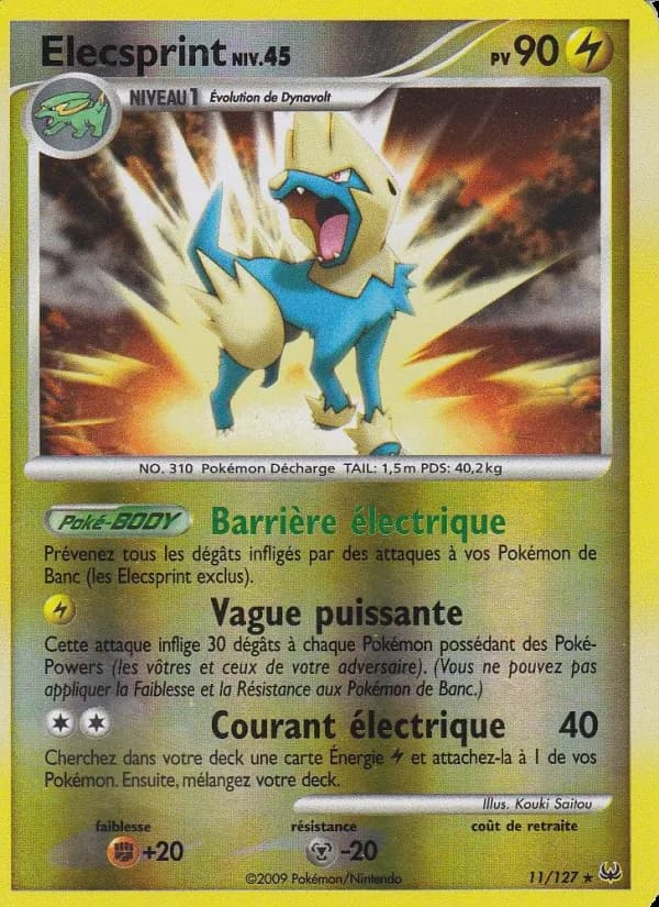 Élecsprint 11 — Platine