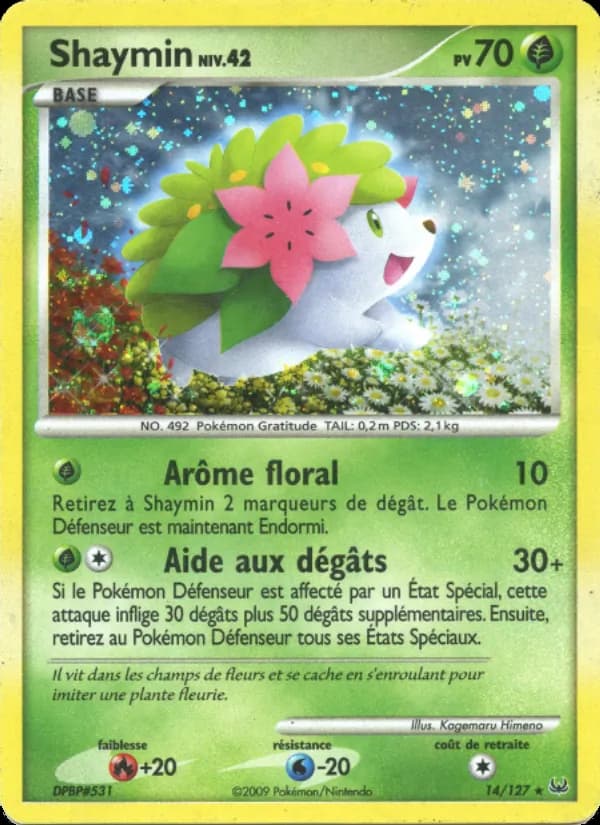 Shaymin 14 — Platine