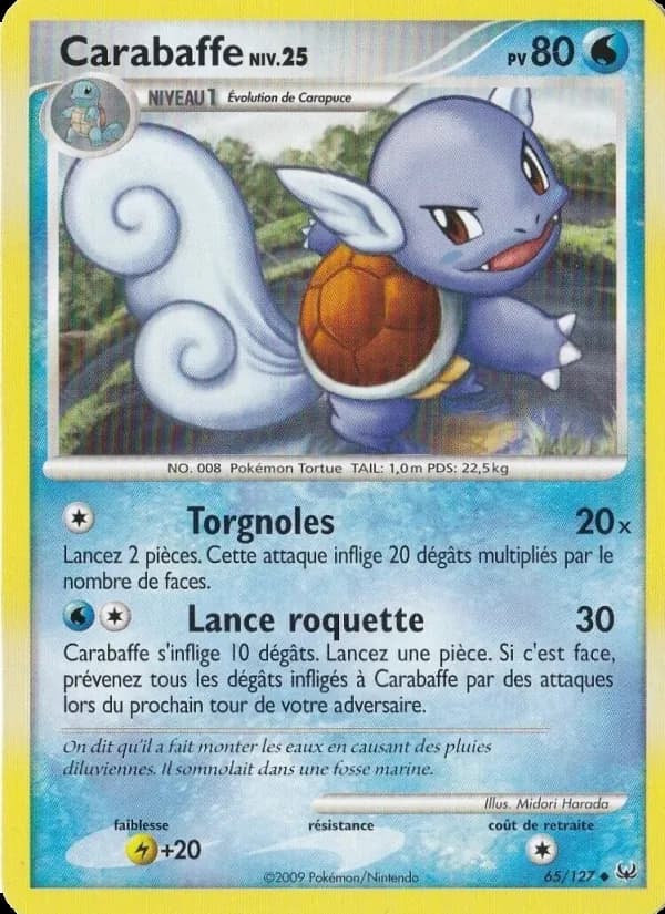 Carabaffe 65 — Platine