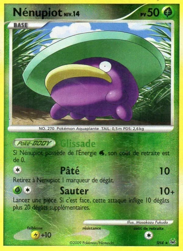 Nénupiot SH4 — Platine