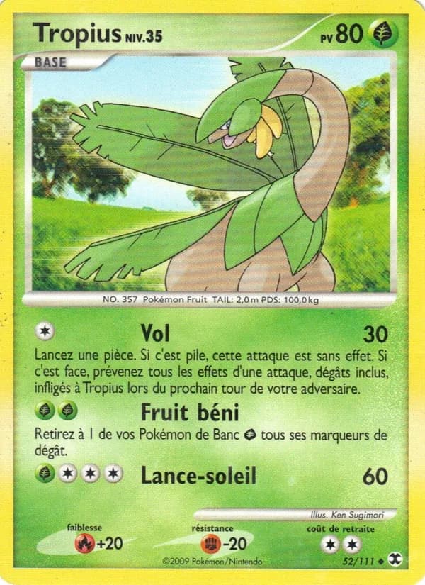 Tropius Niv. 35 52 — Rivaux Émergeants