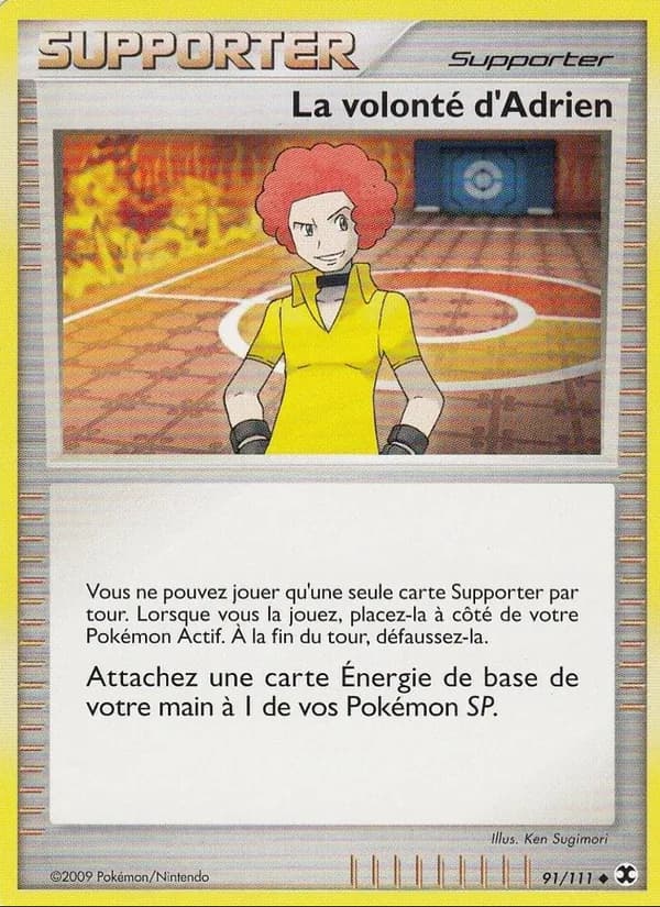 La volonté d'Adrien 91 — Rivaux Émergeants