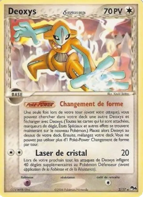 Deoxys δ 2 — POP Série 4