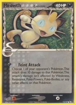Meowth (Delta Species) 11 — POP Série 5