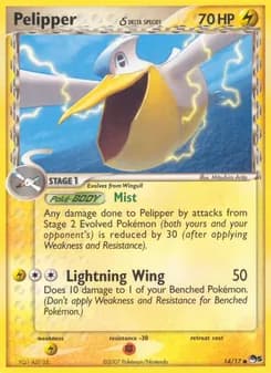 Pelipper (Delta Species) 14 — POP Série 5