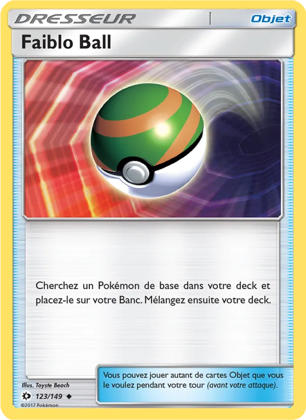 Faiblo Ball 123 — Soleil et Lune