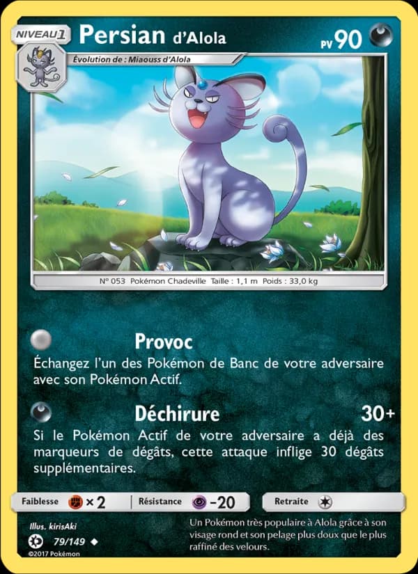 Persian d’Alola 79 — Soleil et Lune