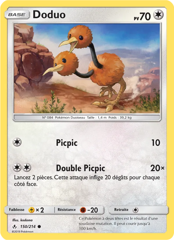 Doduo 150 — Alliance Infaillible
