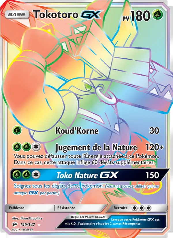 Tokotoro GX 149 — Ombres Ardentes