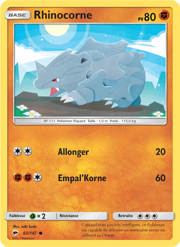 Rhinocorne 65 — Ombres Ardentes