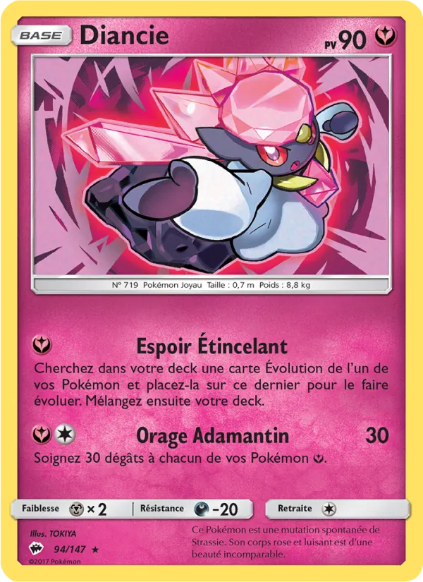 Diancie 94 — Ombres Ardentes