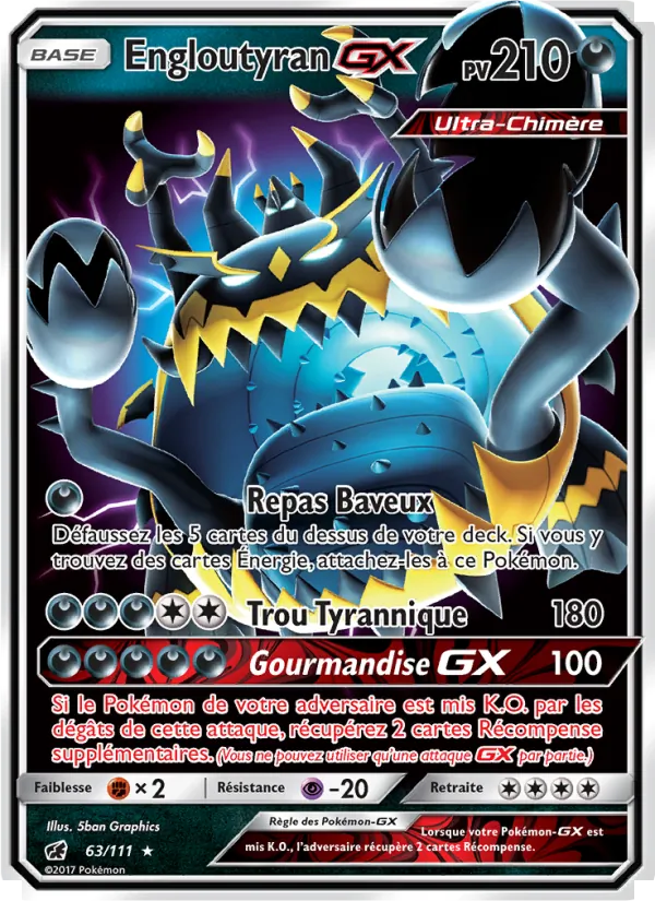 Engloutyran GX 63 — Invasion Carmin