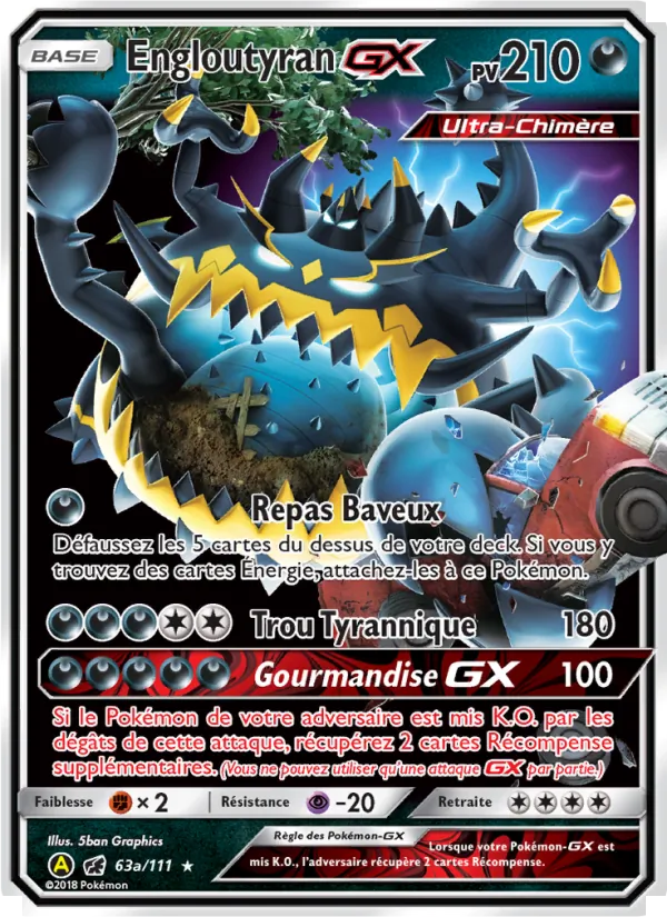Engloutyran-GX 63a — Invasion Carmin