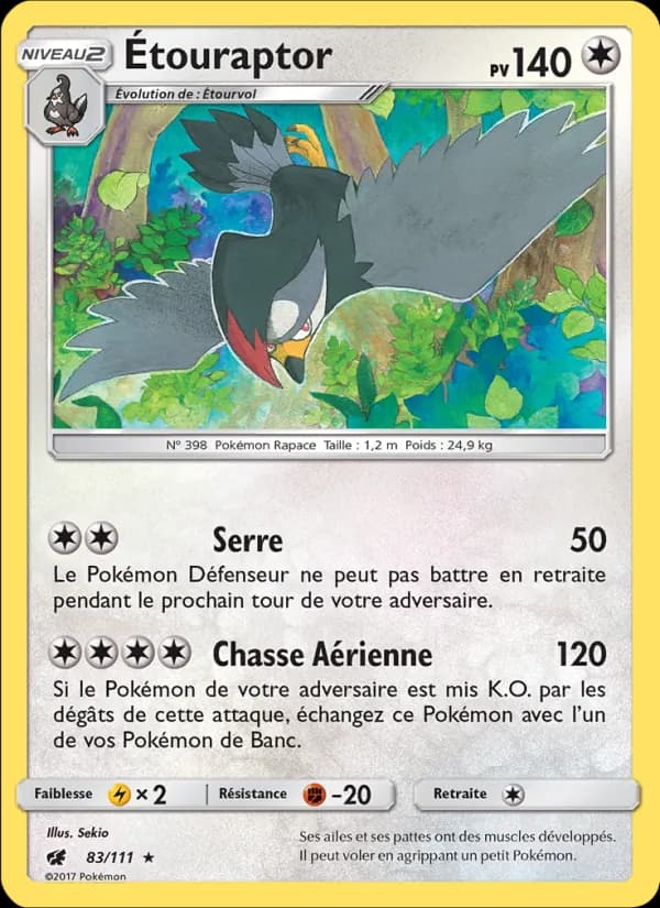 Étouraptor 83 — Invasion Carmin