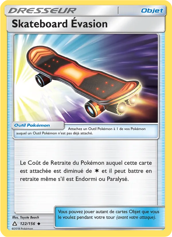 Skateboard Évasion 122 — Ultra-Prisme