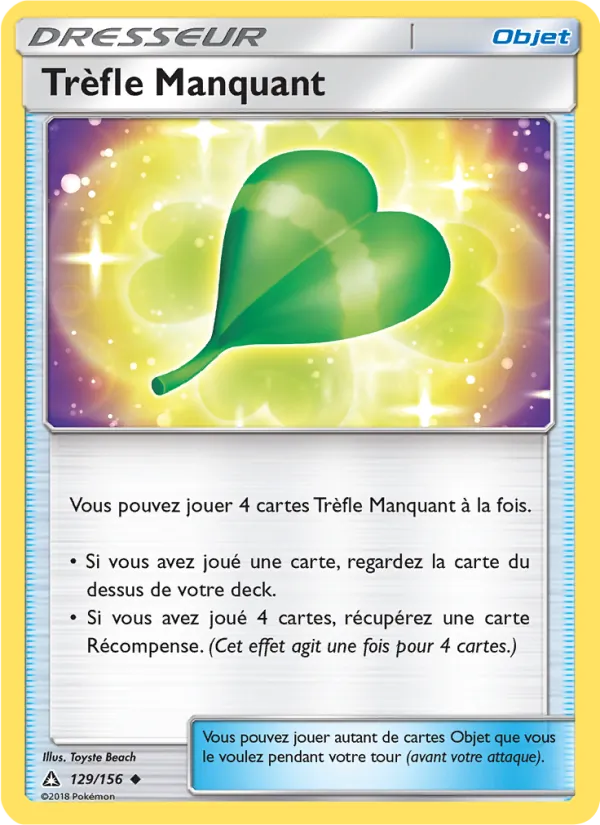 Trèfle Manquant 129 — Ultra-Prisme