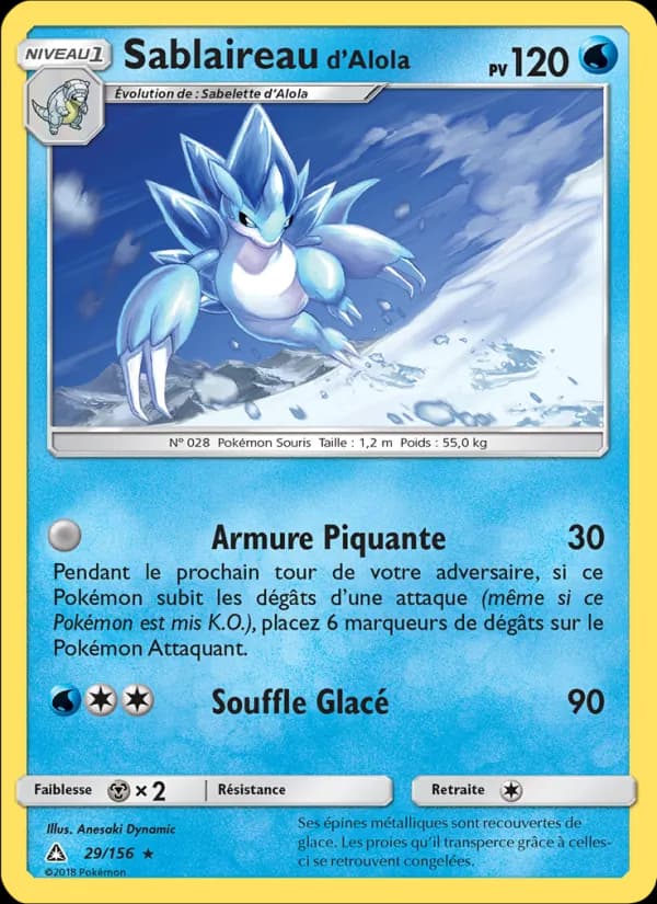 Sablaireau d’Alola 29 — Ultra-Prisme