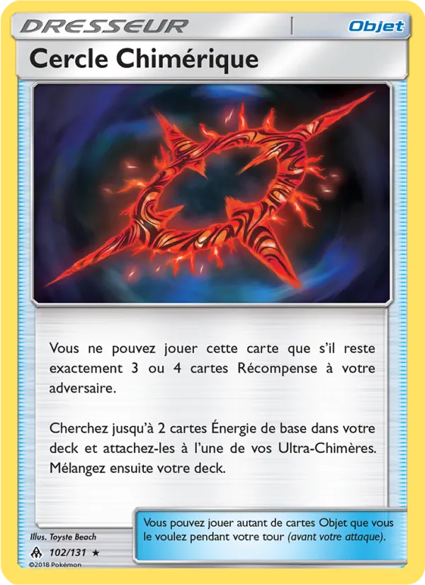 Cercle Chimérique 102 — Lumière Interdite