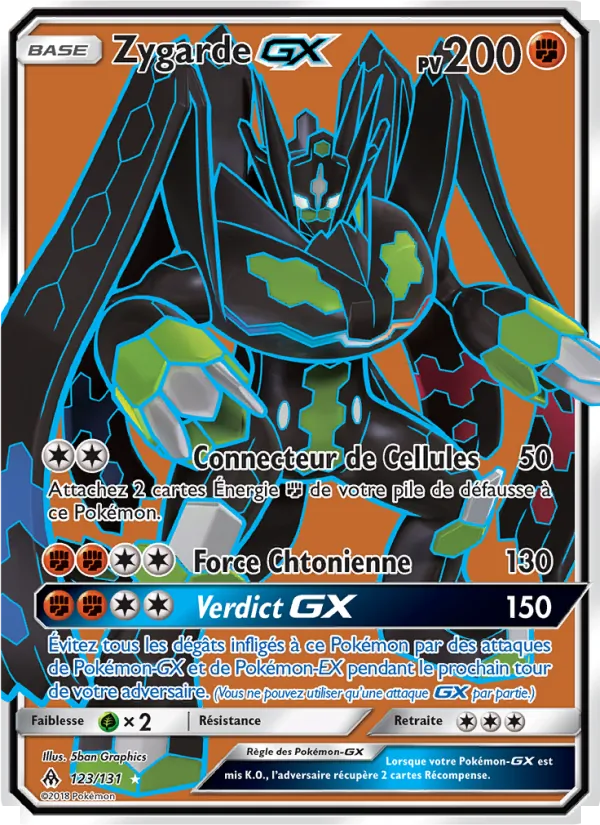 Zygarde GX 123 — Lumière Interdite