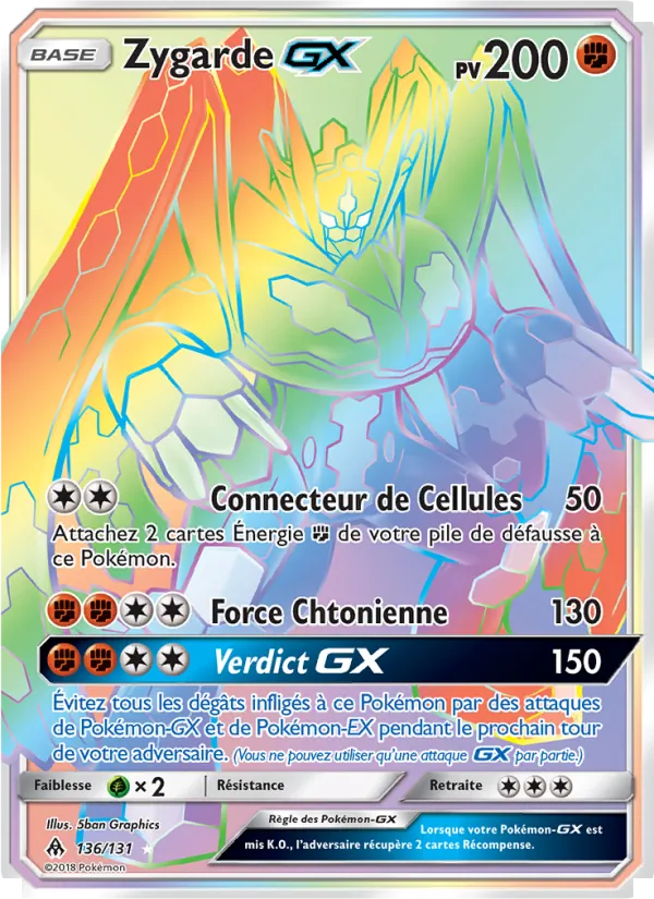 Zygarde GX 136 — Lumière Interdite