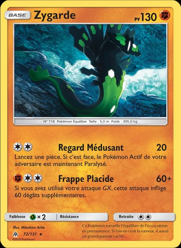 Zygarde 72 — Lumière Interdite