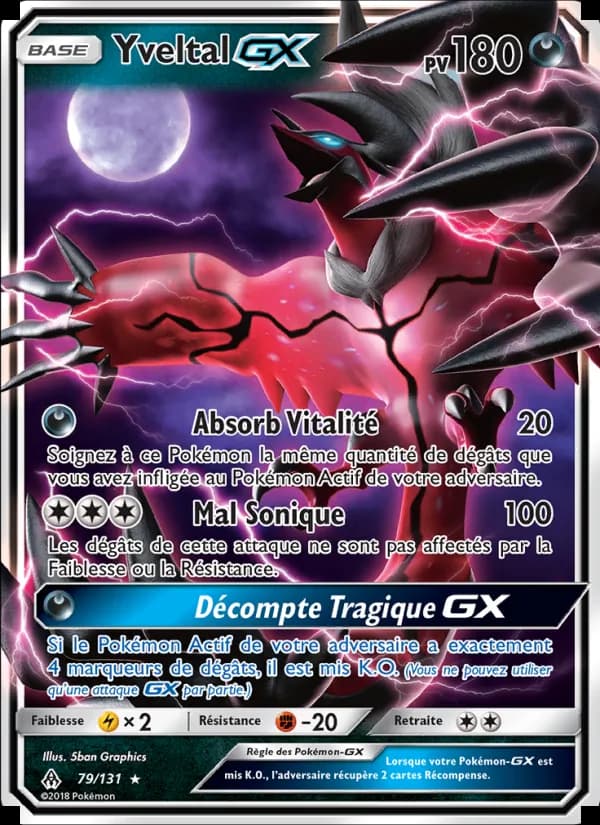 Yveltal GX 79 — Lumière Interdite