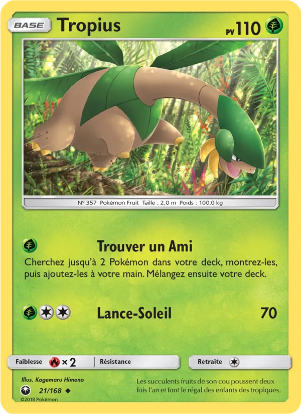 Tropius 21 — Tempête Céleste