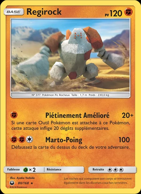 Regirock 80 — Tempête Céleste