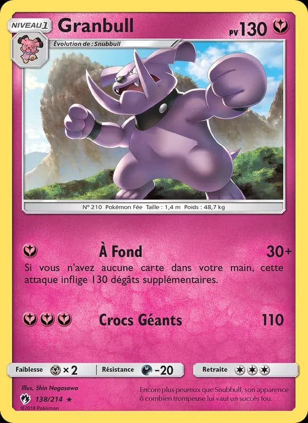Granbull 138 — Tonnerre Perdu