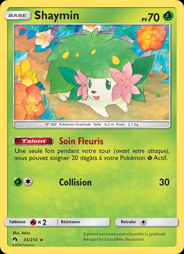 Shaymin 33 — Tonnerre Perdu