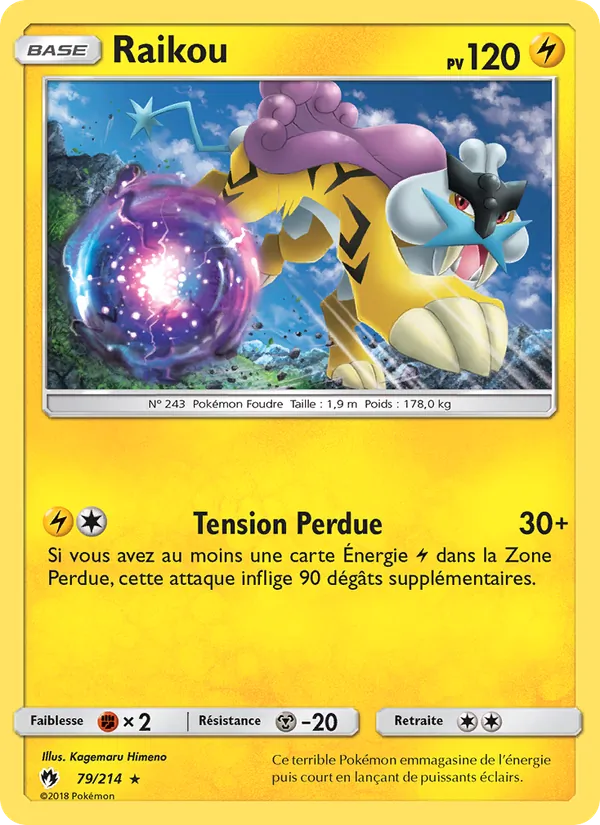 Raikou 79 — Tonnerre Perdu