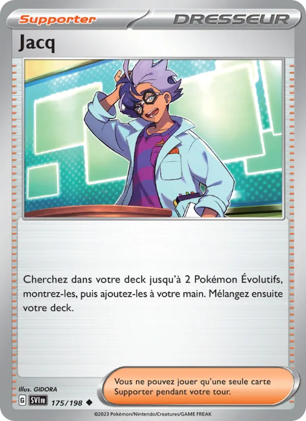 Jacq 175 — Écarlate et Violet