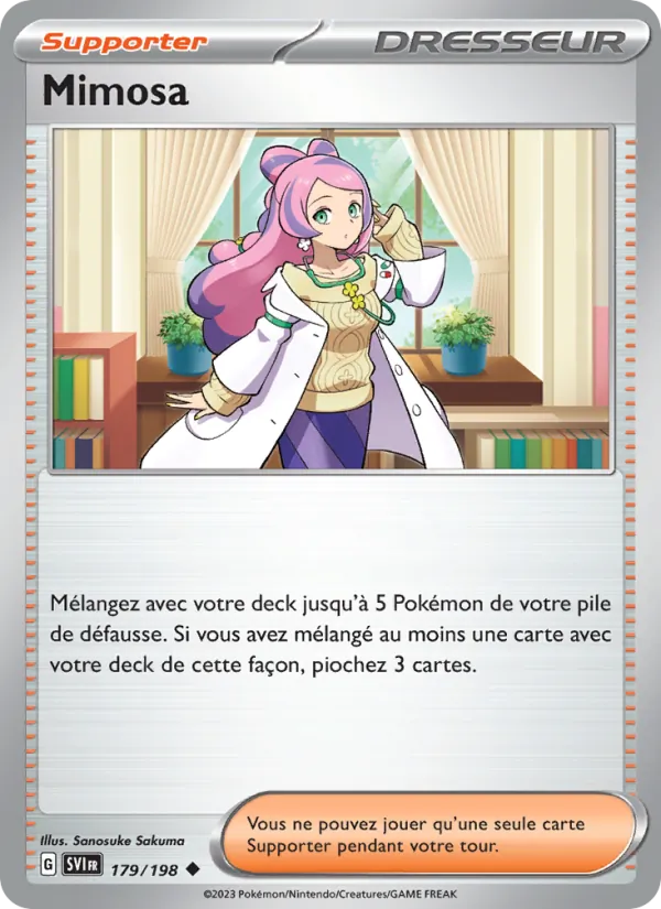 Mimosa 179 — Écarlate et Violet