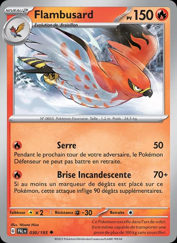 Flambusard 030 — Évolutions à Paldea