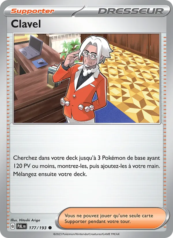 Clavel 177 — Évolutions à Paldea