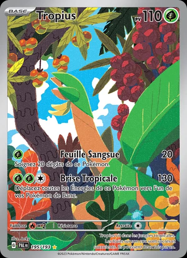 Tropius 195 — Évolutions à Paldea