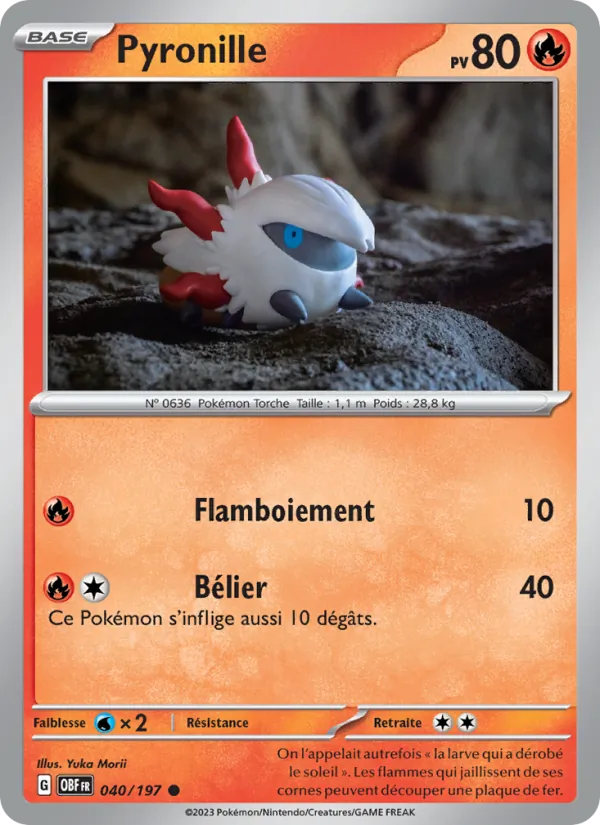 Pyronille 040 — Flammes Obsidiennes