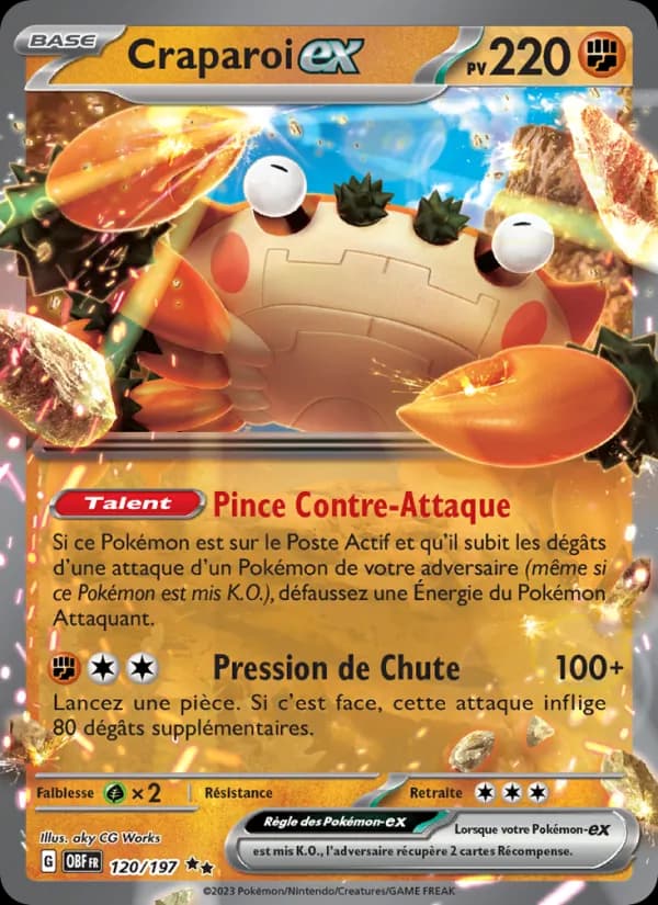 Craparoi-ex 120 — Flammes Obsidiennes