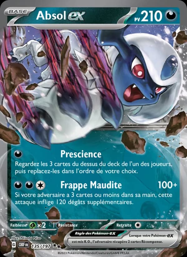 Absol-ex 135 — Flammes Obsidiennes