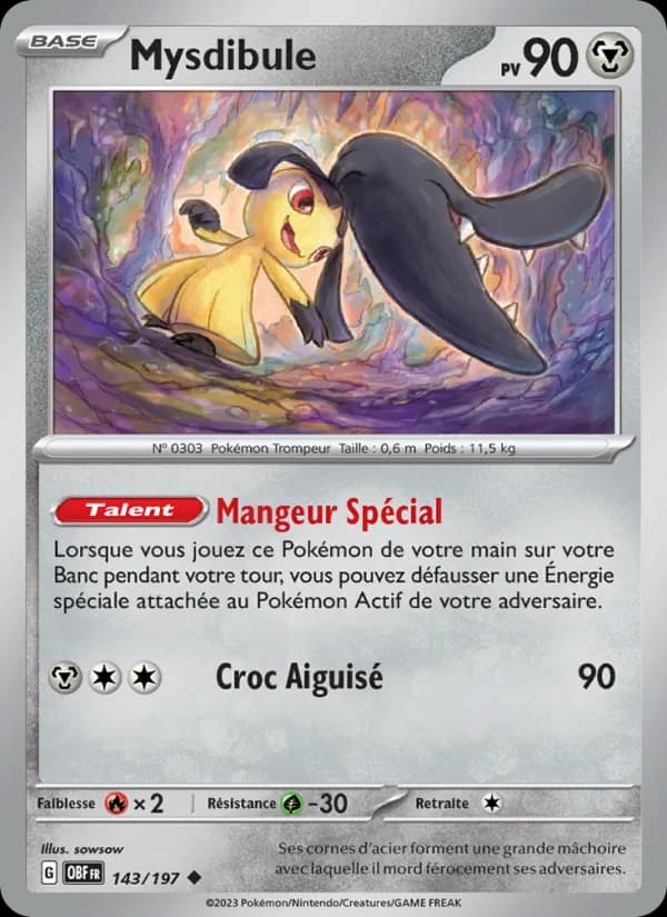 Mysdibule 143 — Flammes Obsidiennes