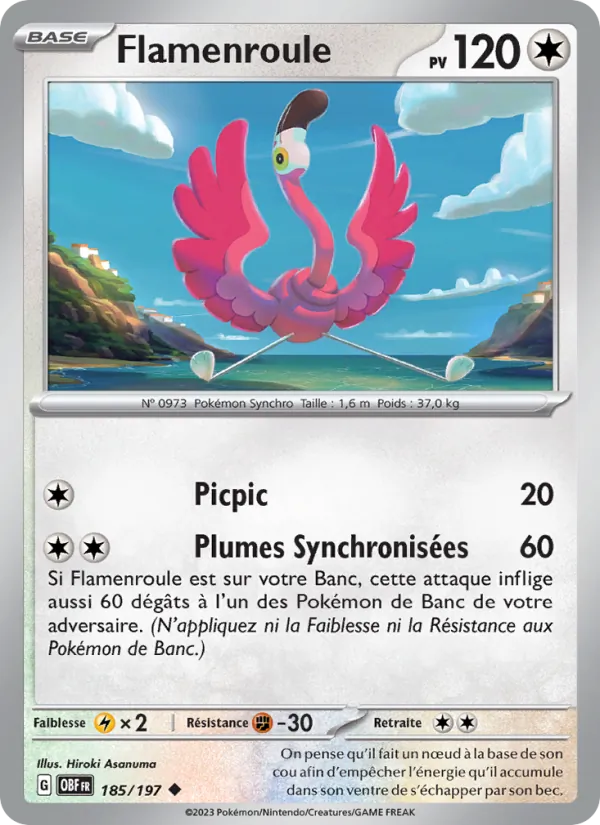 Flamenroule 185 — Flammes Obsidiennes
