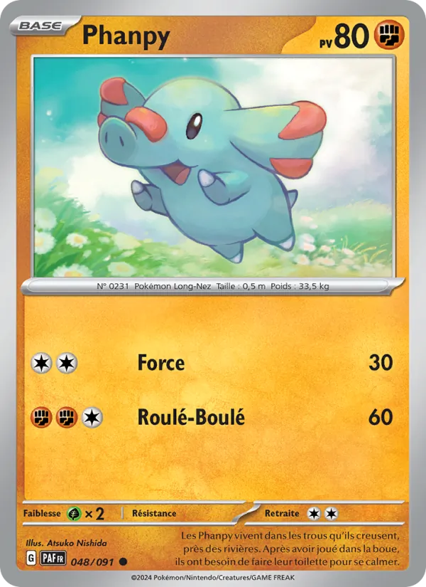 Phanpy 048 — Destinées de Paldea