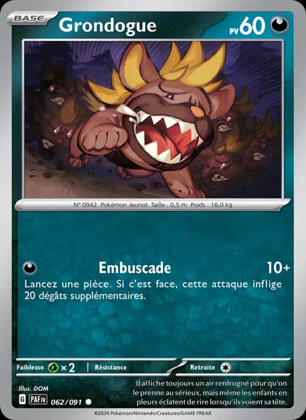 Grondogue 062 — Destinées de Paldea